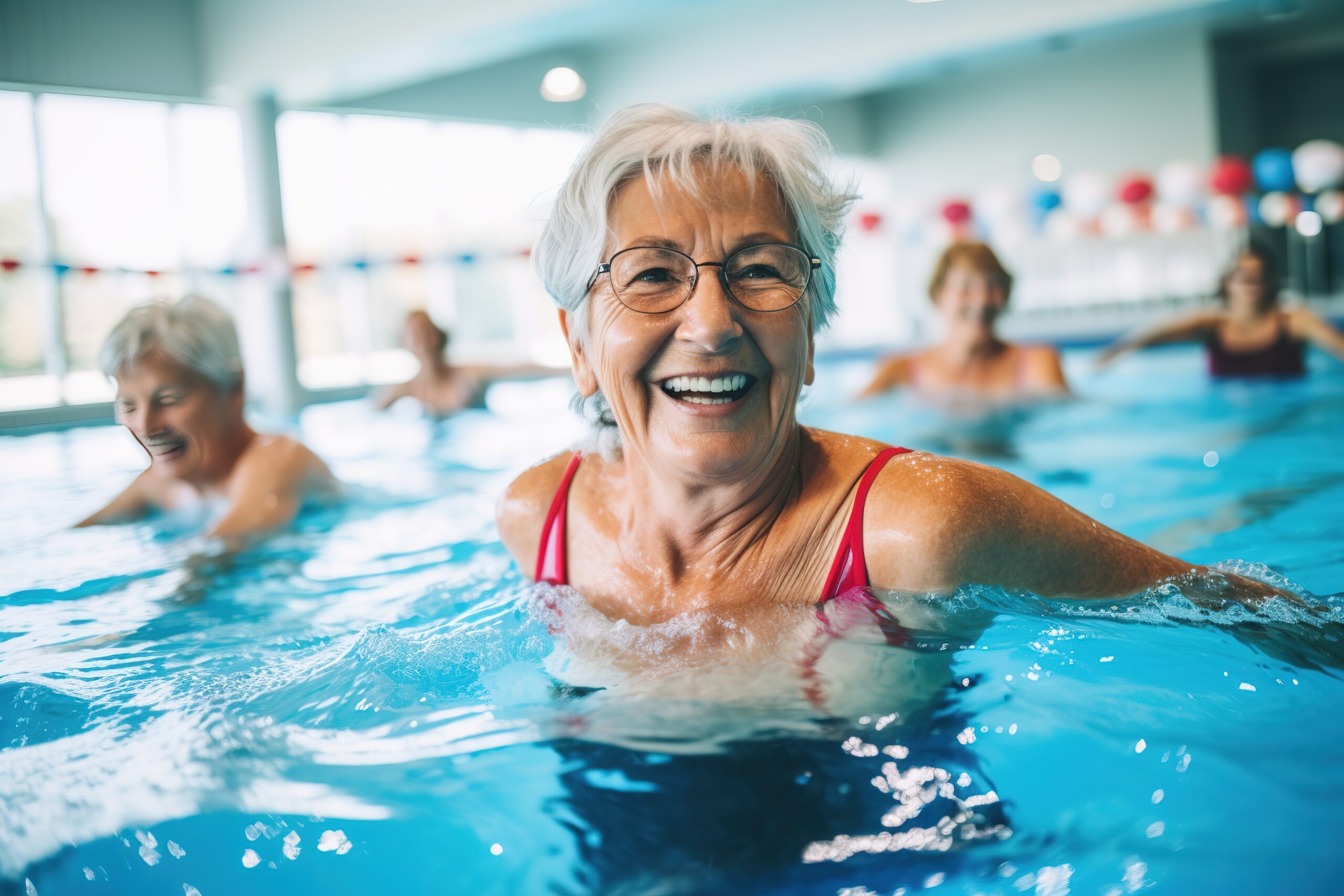 Wassergymnastik Seniorenschwimmen